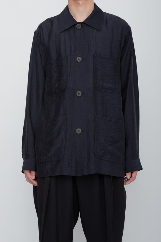 ETHEREAL WORK SHIRT / NAVY