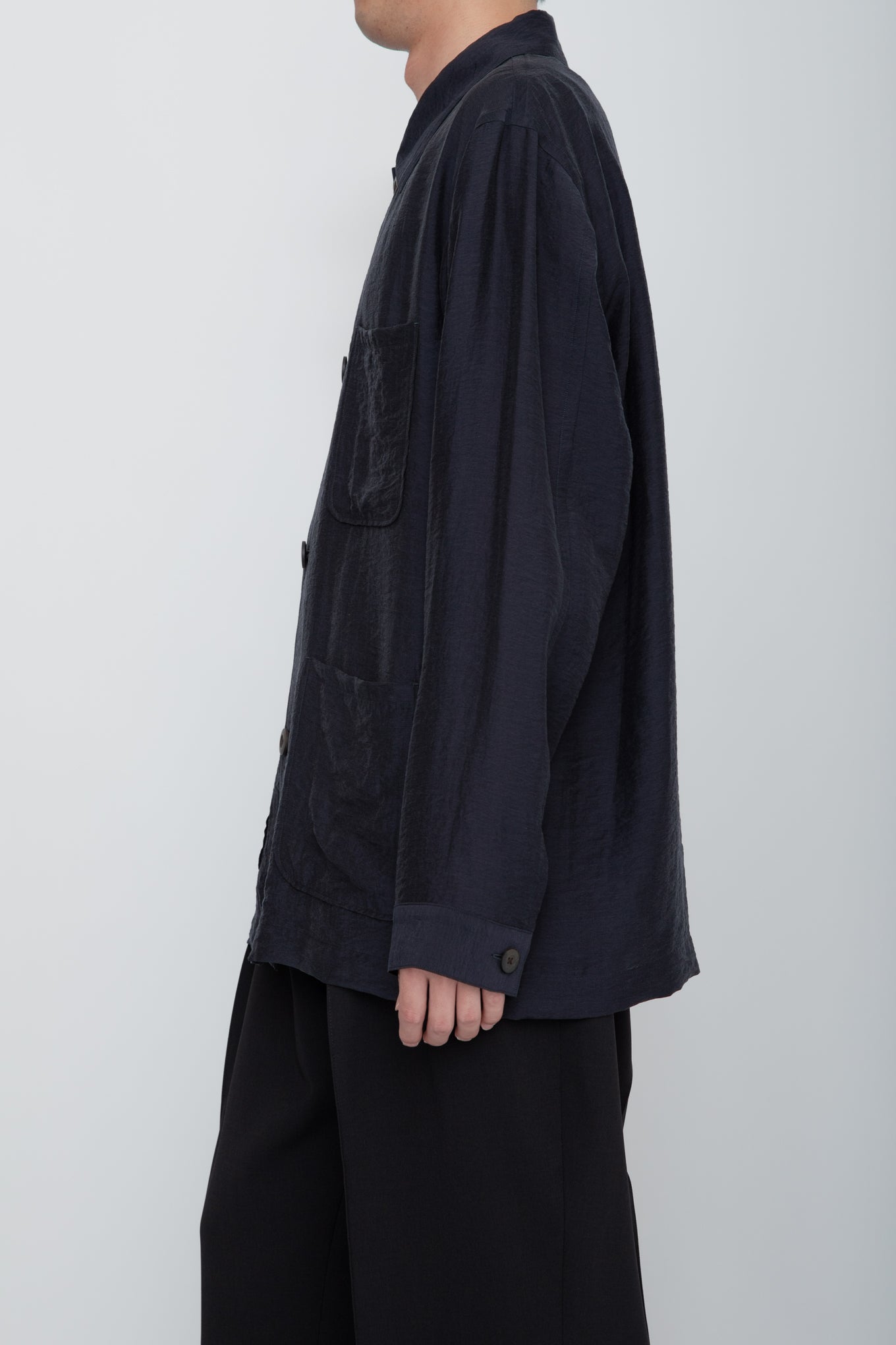 ETHEREAL WORK SHIRT / NAVY