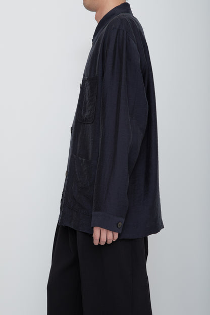 ETHEREAL WORK SHIRT / NAVY