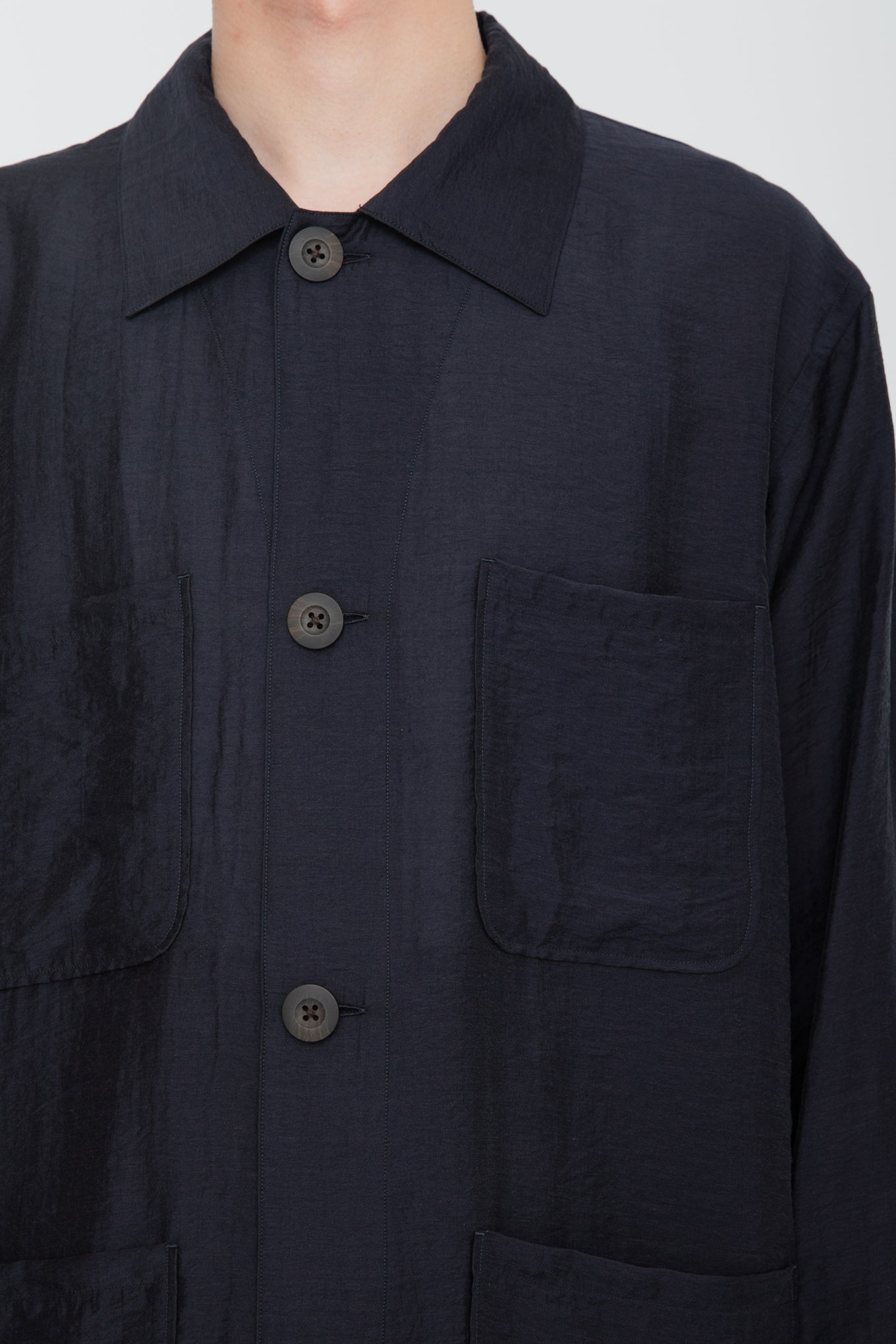 ETHEREAL WORK SHIRT / NAVY