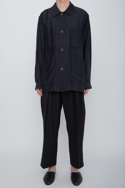 ETHEREAL WORK SHIRT / NAVY