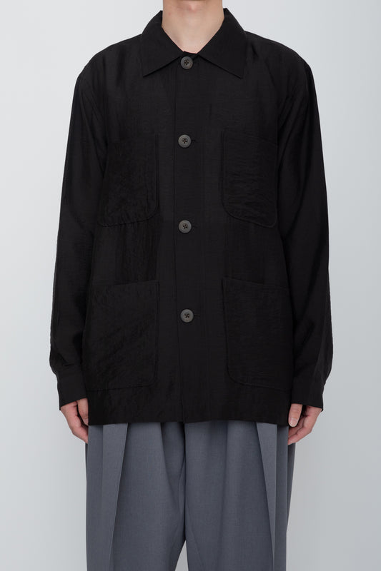ETHEREAL WORK SHIRT / BLACK