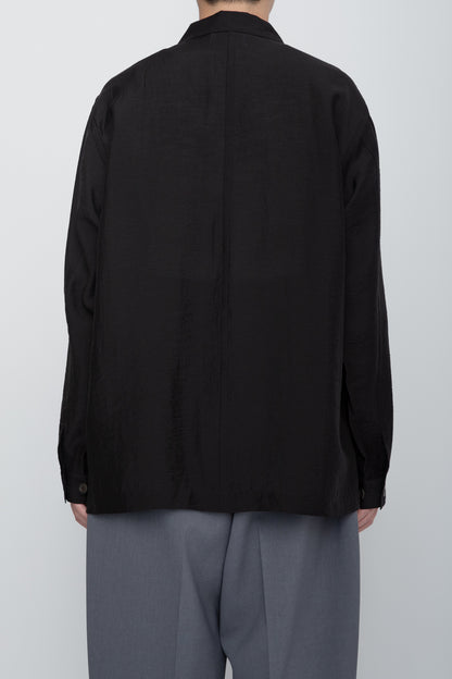 ETHEREAL WORK SHIRT / BLACK