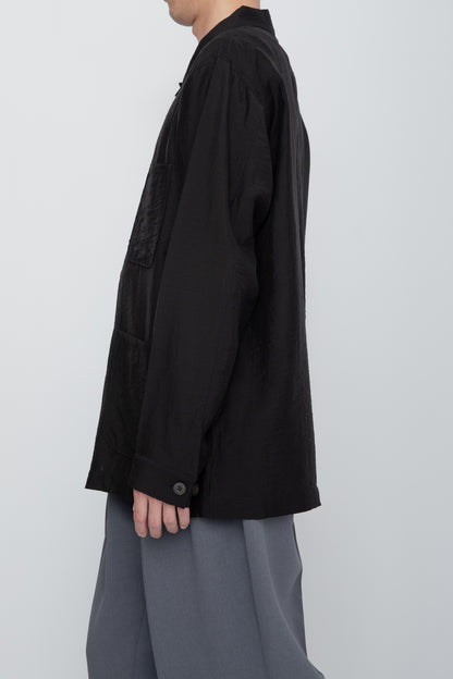 ETHEREAL WORK SHIRT / BLACK