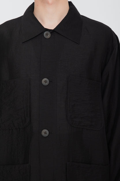 ETHEREAL WORK SHIRT / BLACK