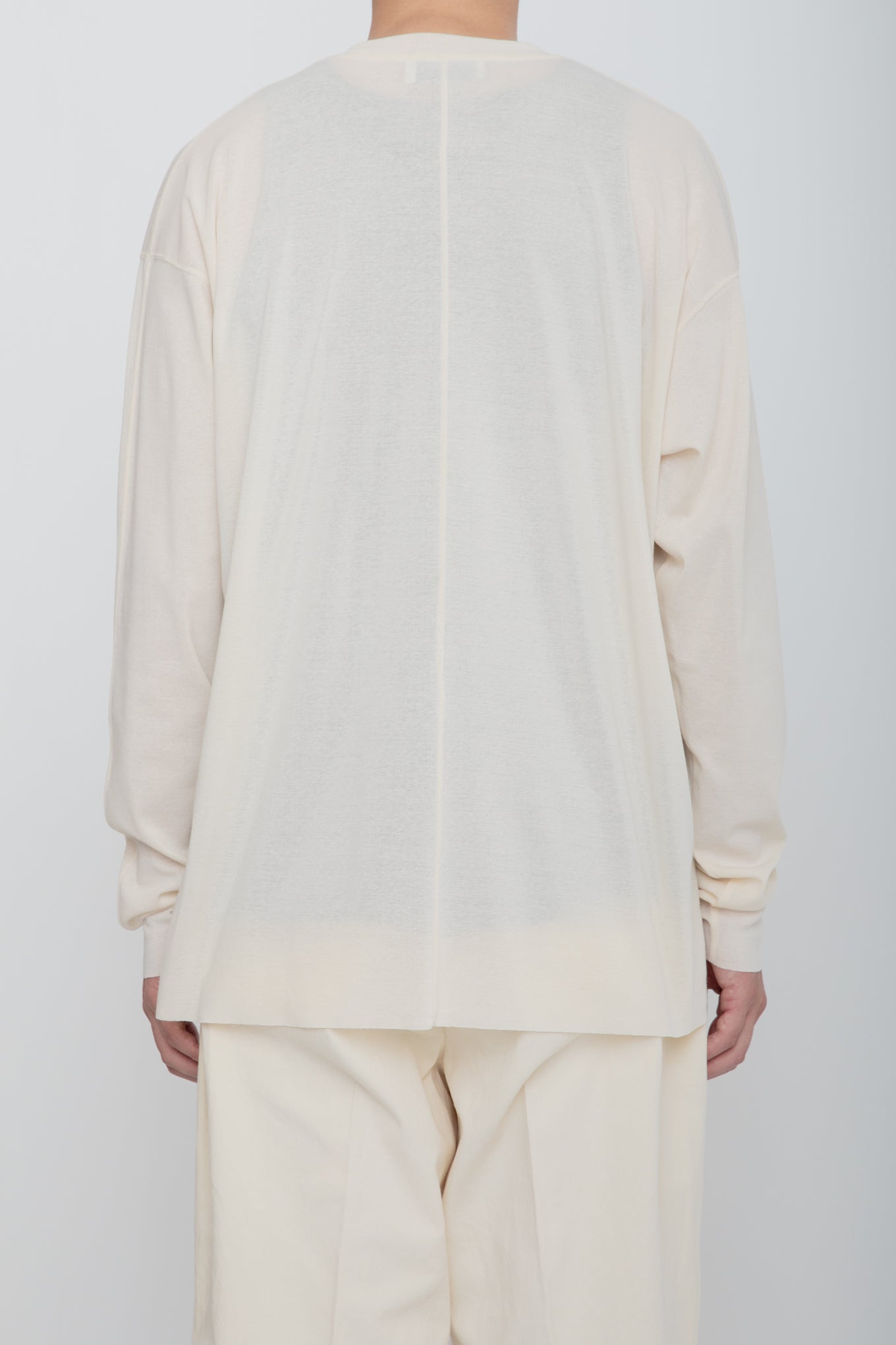 AIRFRAME CREW LS TEE /  IVORY