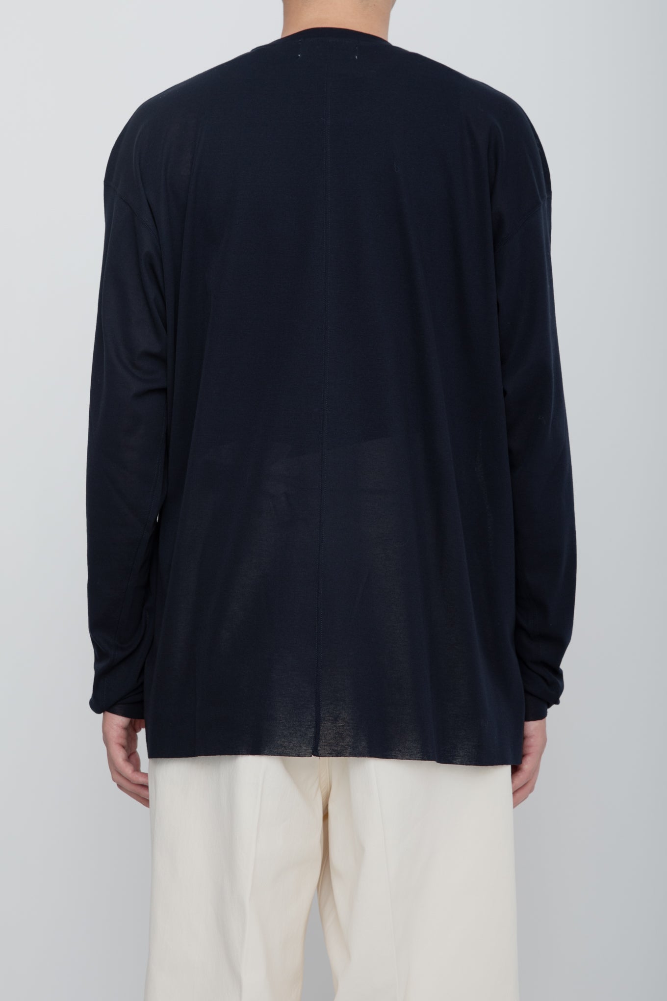 AIRFRAME CREW LS TEE /  NAVY