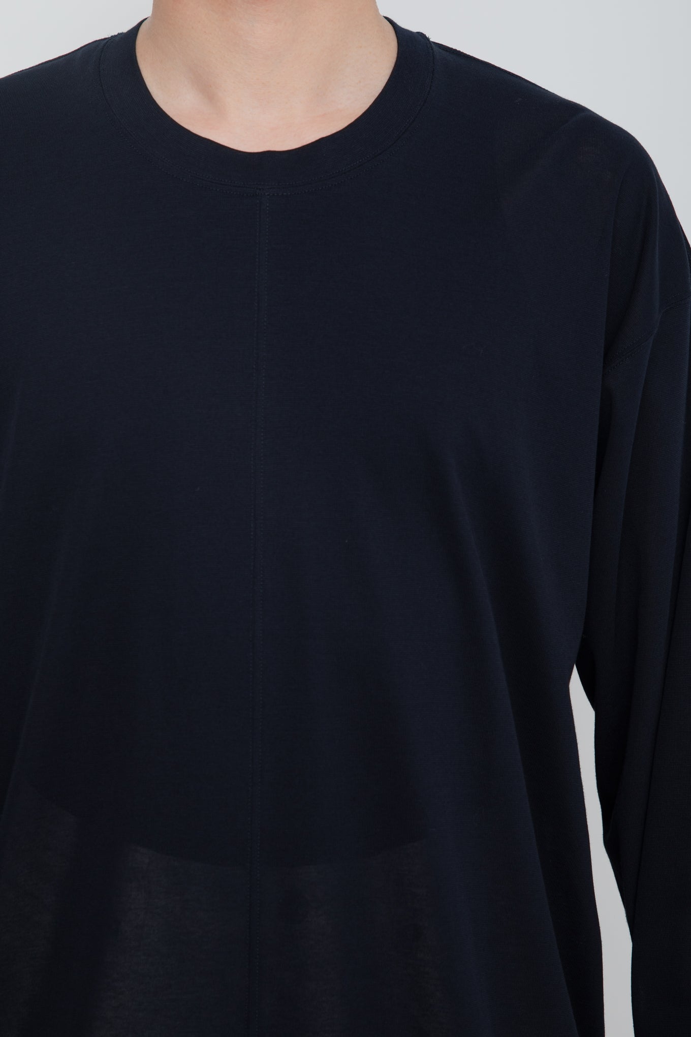 AIRFRAME CREW LS TEE /  NAVY