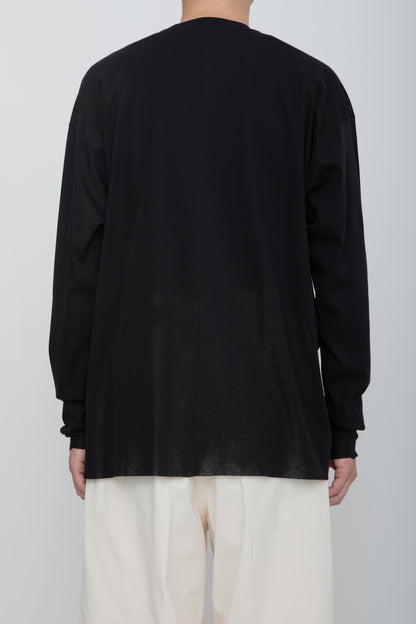 AIRFRAME CREW LS TEE /  BLACK
