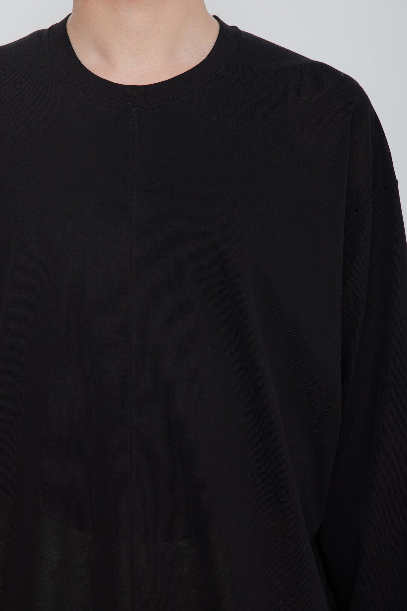 AIRFRAME CREW LS TEE /  BLACK
