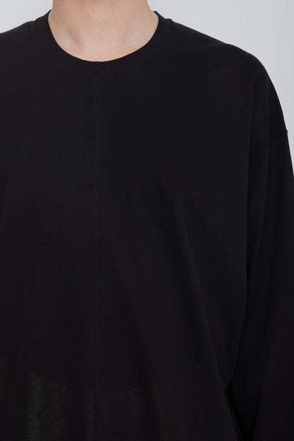 AIRFRAME CREW LS TEE /  BLACK