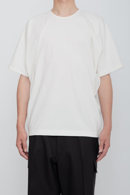 KIMONO SLEEVE TEE  /  WHITE