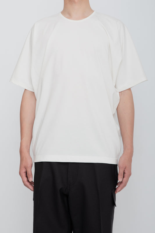 KIMONO SLEEVE TEE  /  WHITE