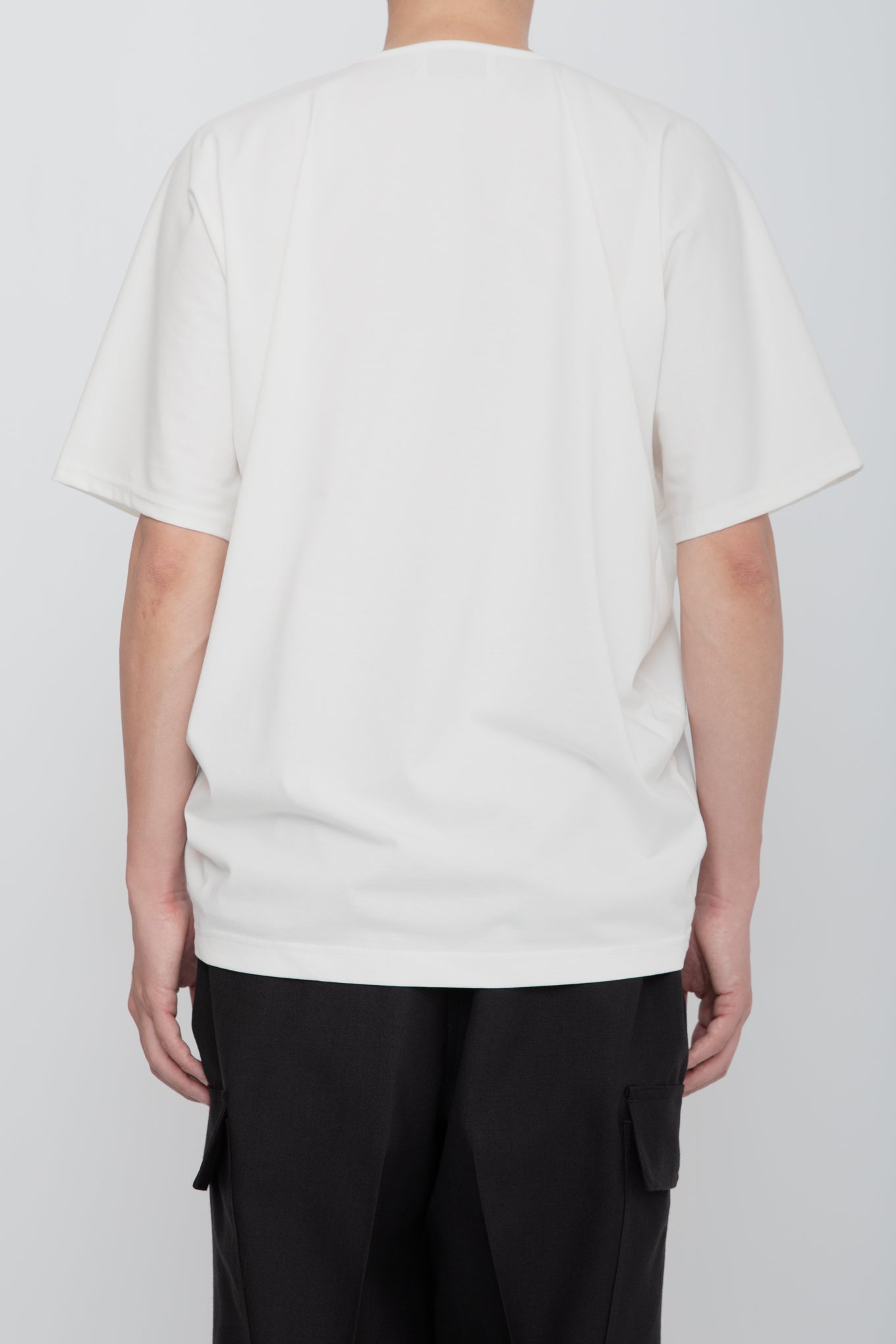 KIMONO SLEEVE TEE  /  WHITE