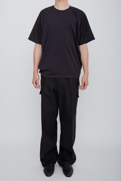 KIMONO SLEEVE TEE  /  NAVY