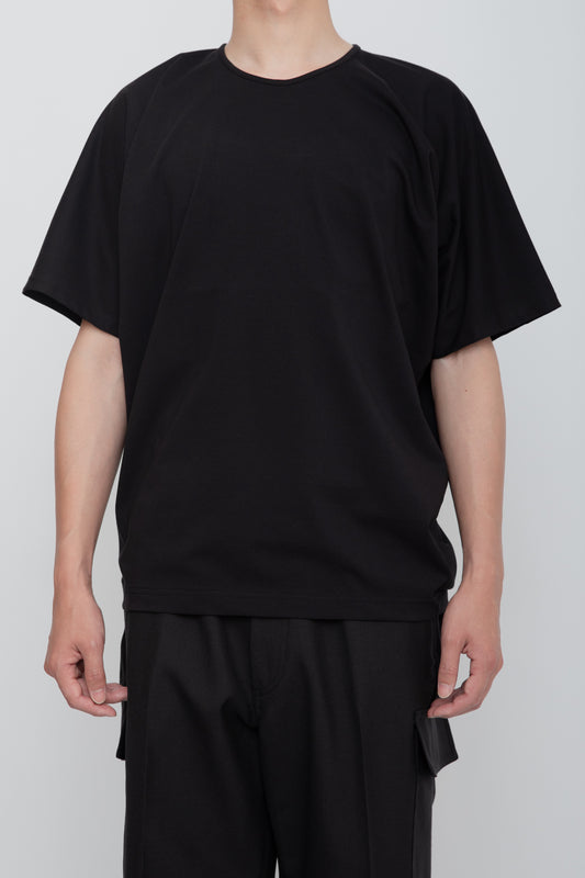 KIMONO SLEEVE TEE  /  BLACK