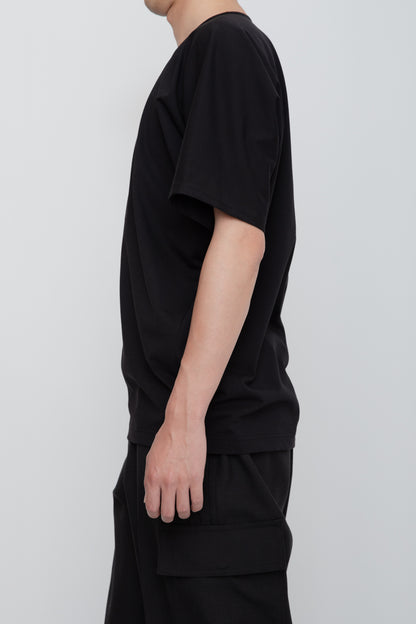 KIMONO SLEEVE TEE  /  BLACK
