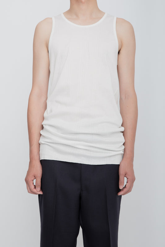NUDE TANK TOP  /  WHITE