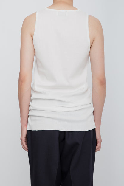 NUDE TANK TOP  /  WHITE