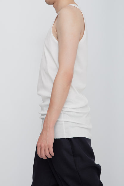 NUDE TANK TOP  /  WHITE