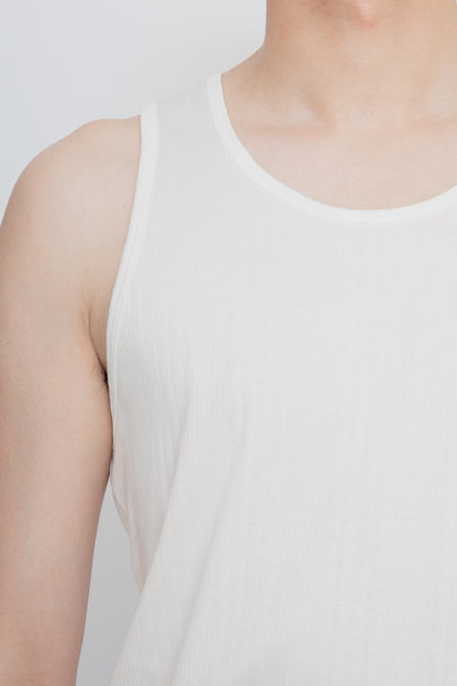 NUDE TANK TOP  /  WHITE