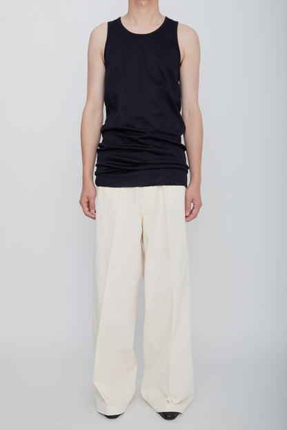 NUDE TANK TOP  /  NAVY