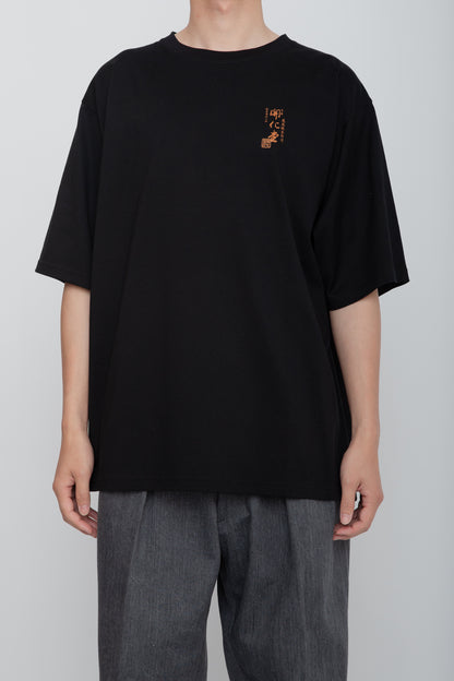 KAIKADO TEE_TYPE B  /  BLACK