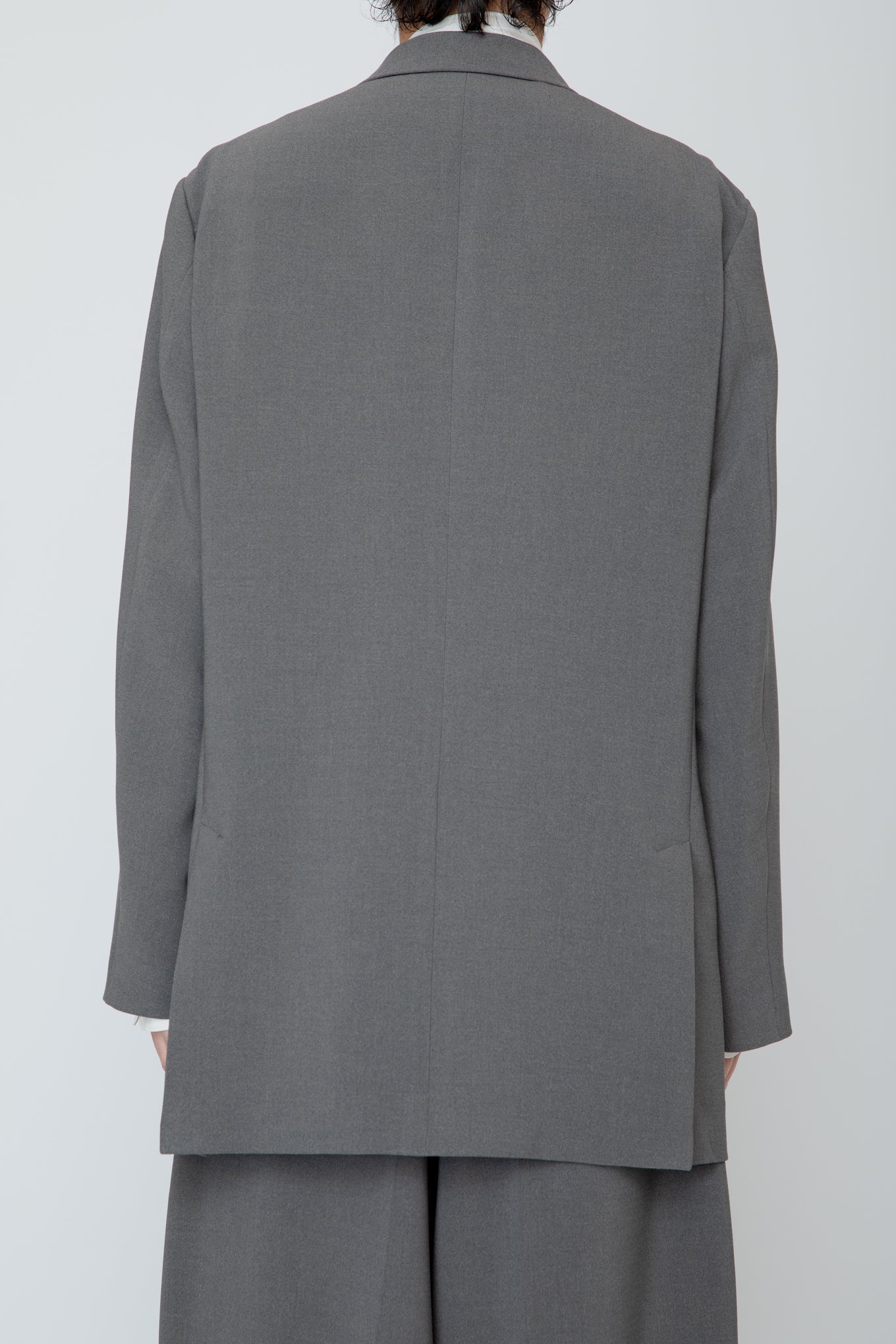 DOUBLE BREASTED LONG JACKET / CHANEZUMI