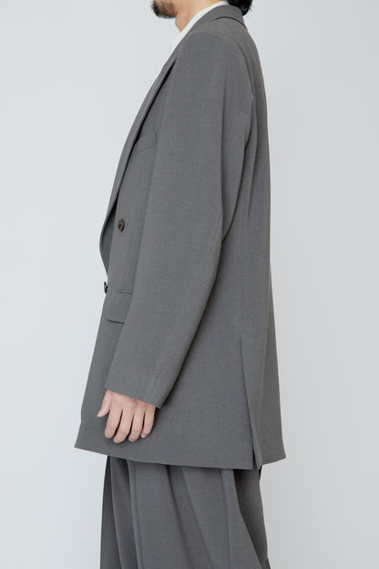 DOUBLE BREASTED LONG JACKET / CHANEZUMI