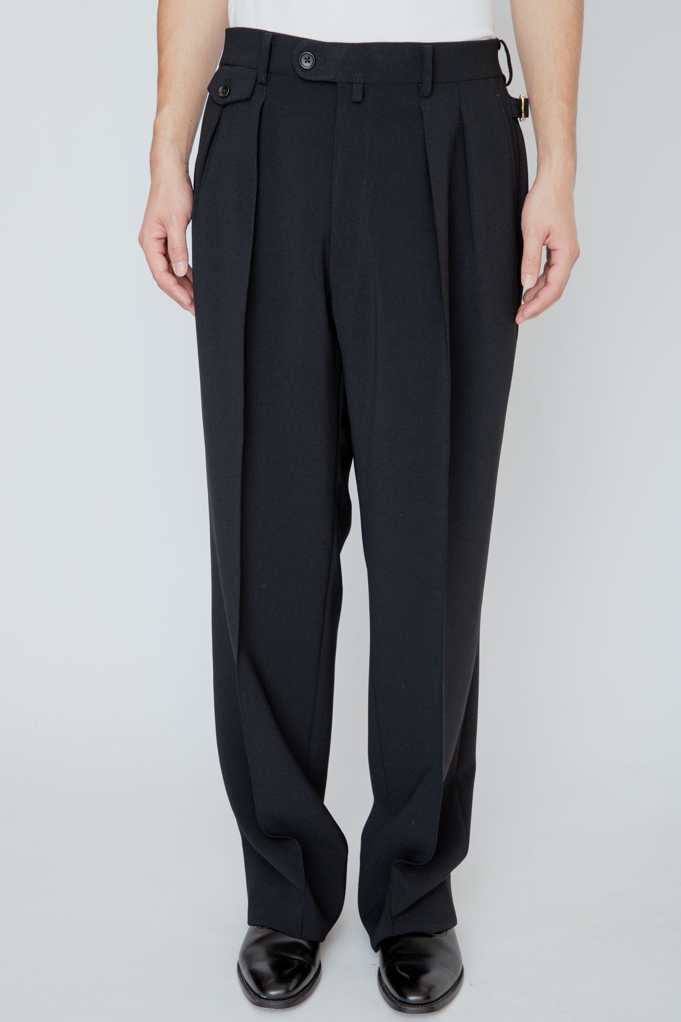 WIDE TROUSERS / BLACK