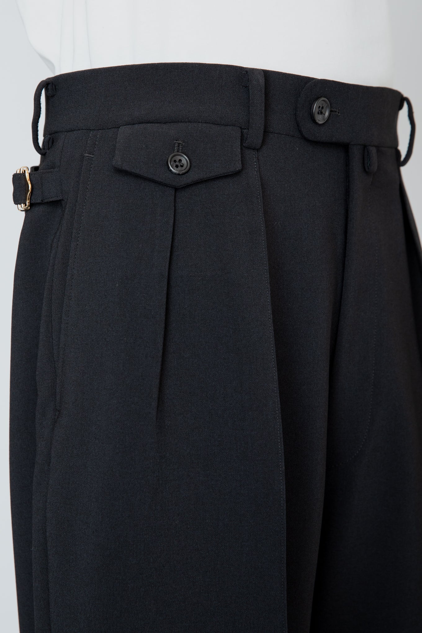 WIDE TROUSERS / BLACK