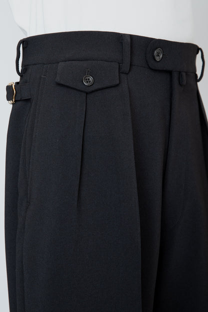 WIDE TROUSERS / BLACK