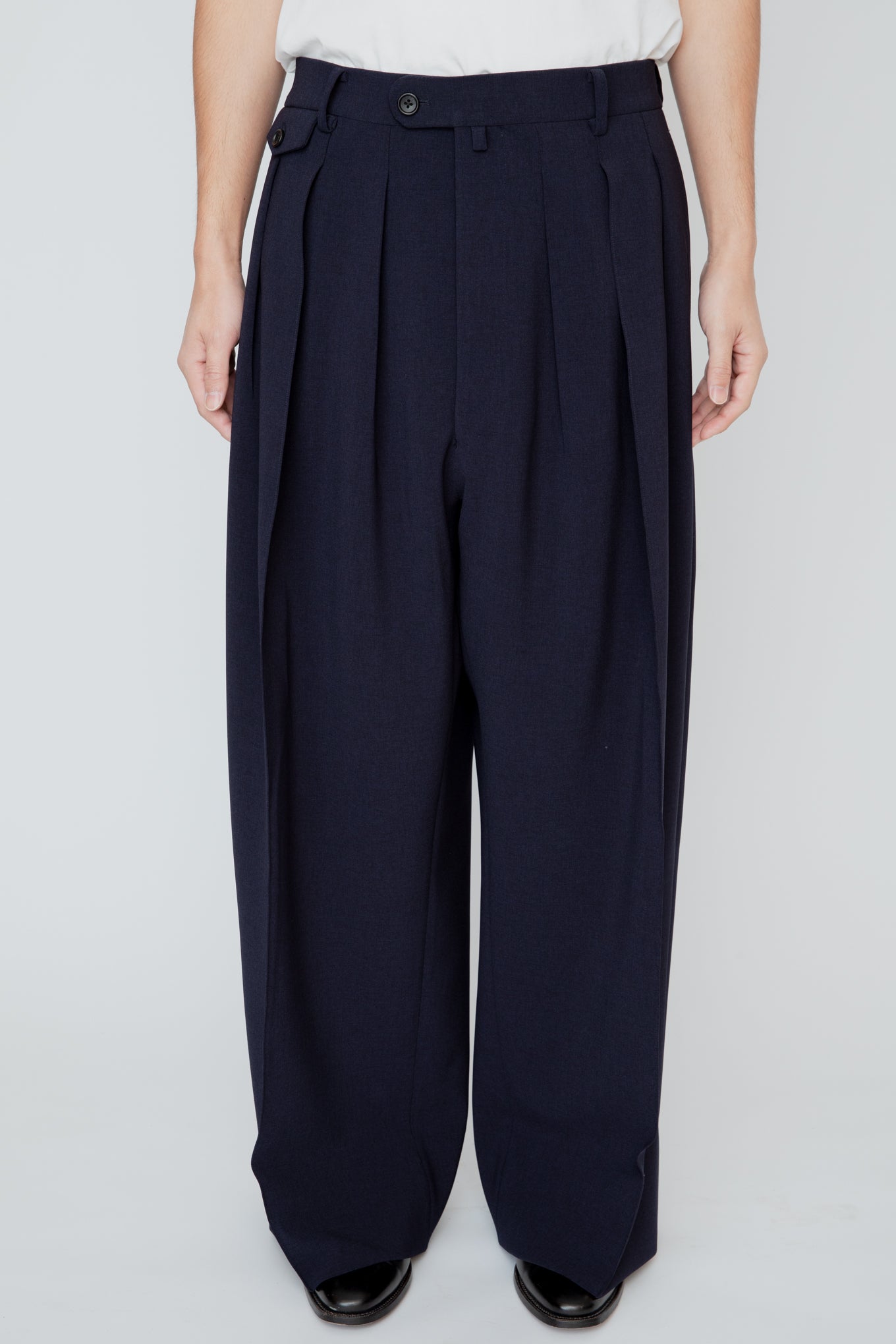 HAKAMA TROUSERS / NAVY