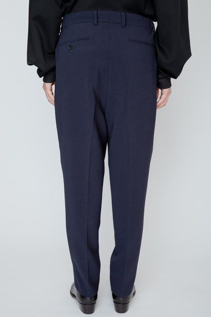SHIRRING TROUSERS / NAVY