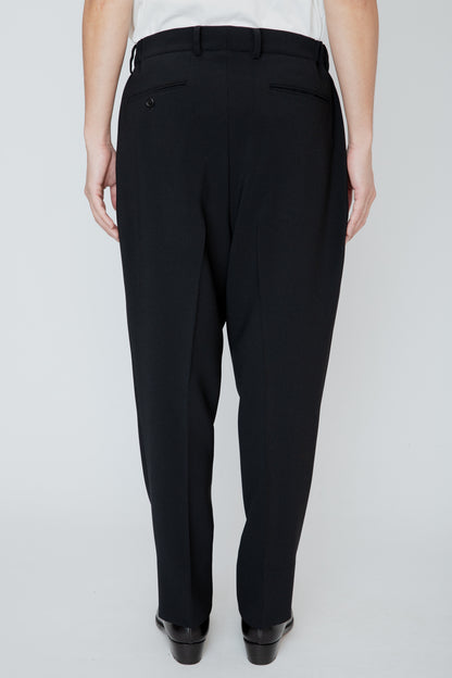 SHIRRING TROUSERS / BLACK