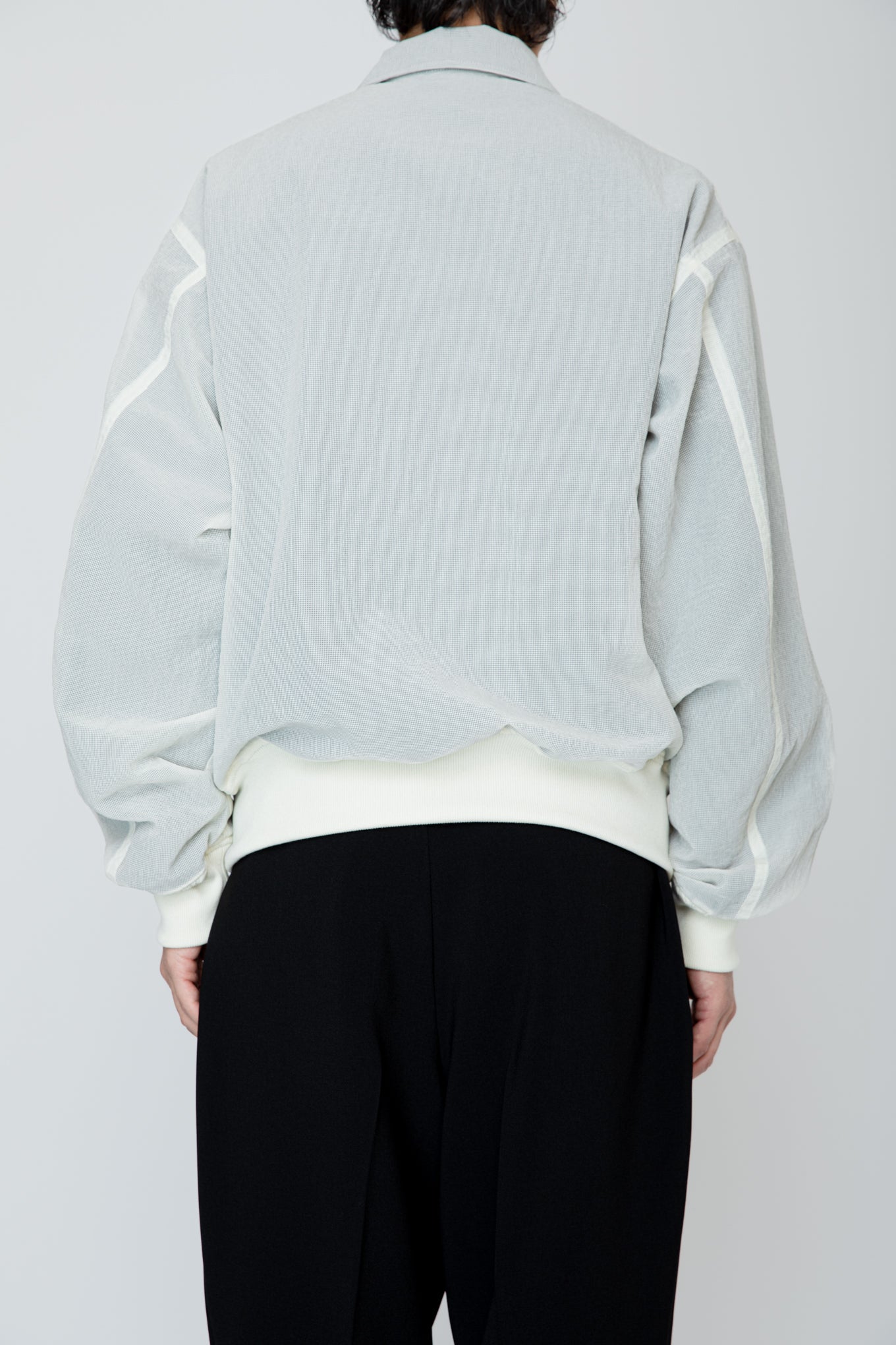 VEILED FLIGHT JACKET / IVORY