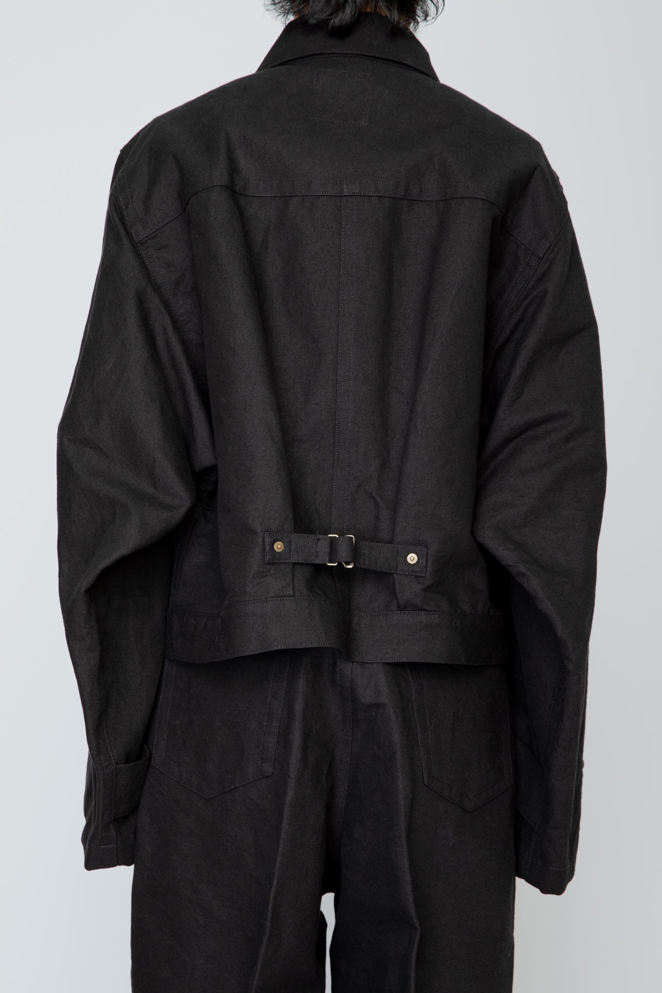N-SLEEVE TRUCKER JACKET / BLACK