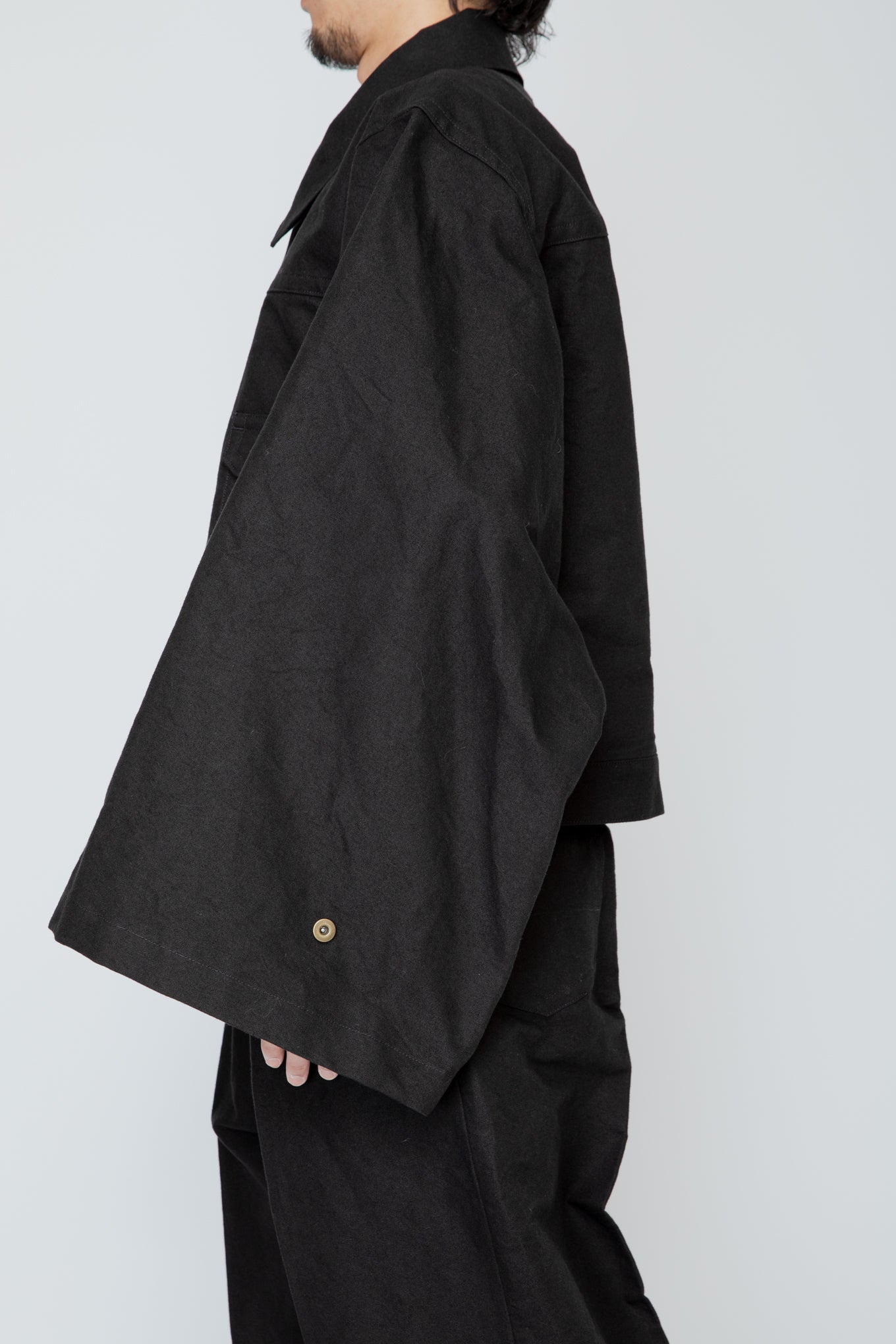 N-SLEEVE TRUCKER JACKET / BLACK