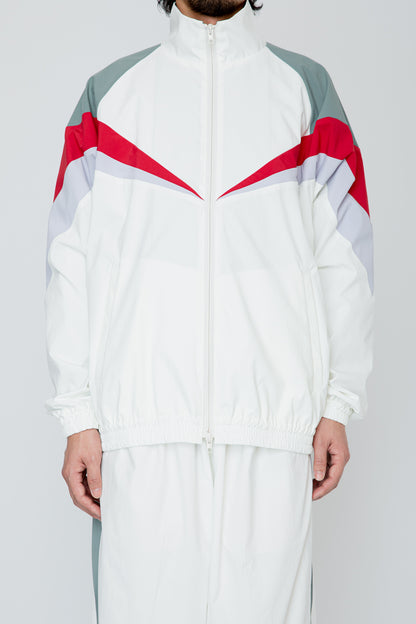 HERITAGE TRACK JACKET / WHITE
