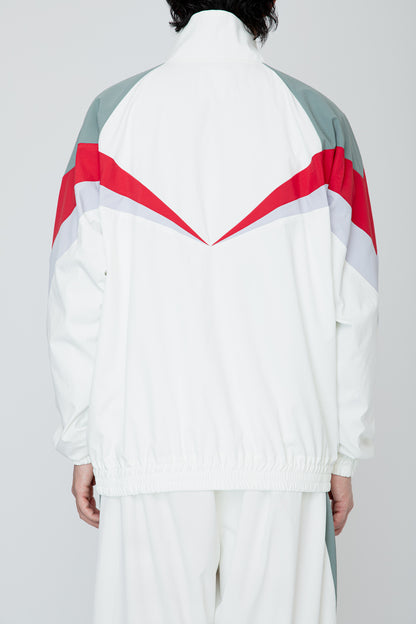 HERITAGE TRACK JACKET / WHITE