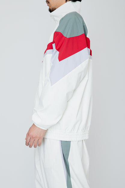 HERITAGE TRACK JACKET / WHITE