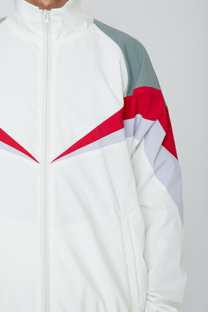 HERITAGE TRACK JACKET / WHITE