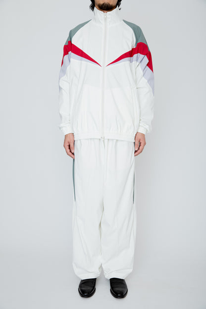 HERITAGE TRACK JACKET / WHITE