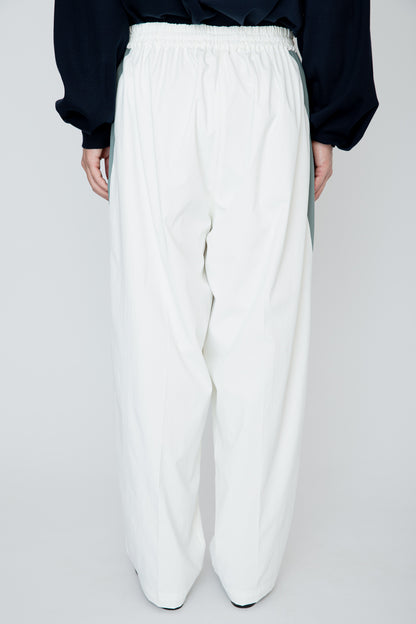 HERITAGE TRACK PANTS / WHITE