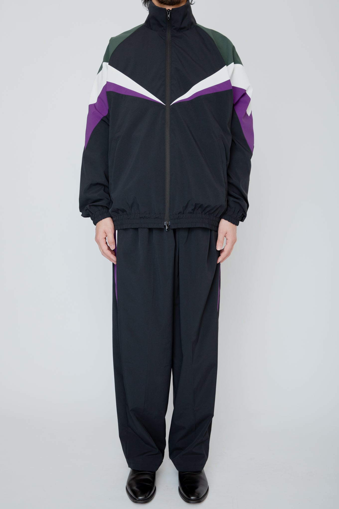 HERITAGE TRACK PANTS / BLACK