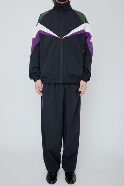 HERITAGE TRACK PANTS / BLACK