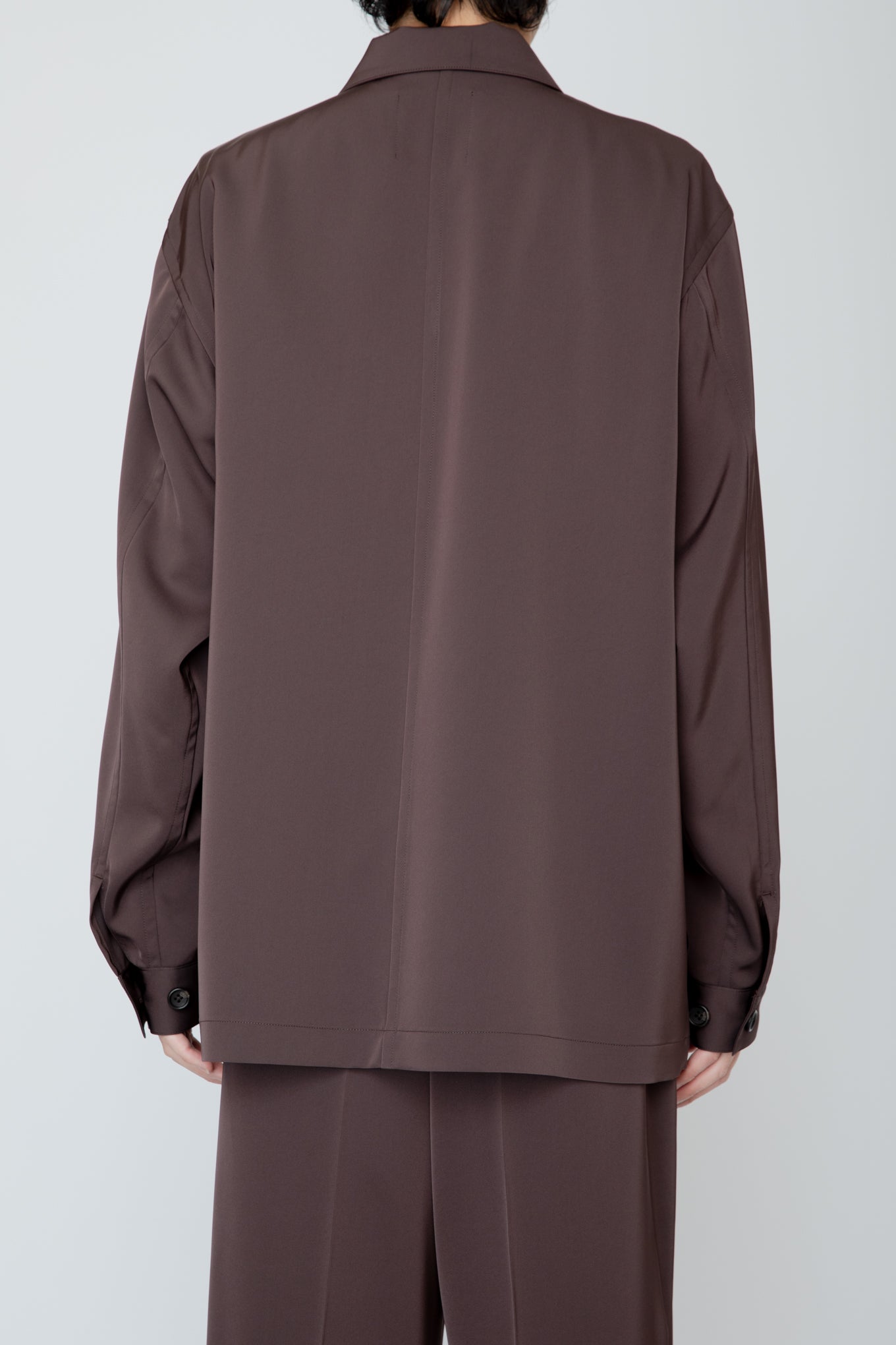 SUPPLE WORK SHIRT / BROWN