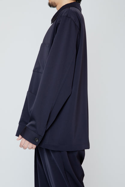 SUPPLE WORK SHIRT / NAVY