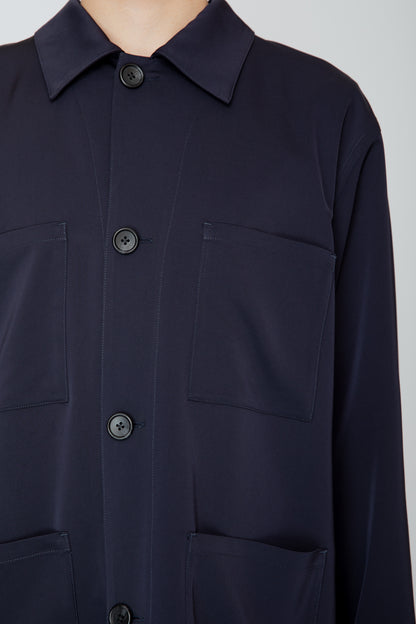 SUPPLE WORK SHIRT / NAVY
