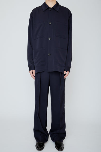 SUPPLE WORK SHIRT / NAVY